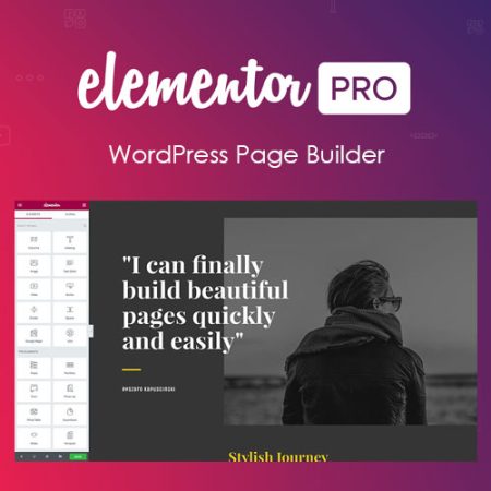 Elementor PRO WordPress Page Builder + Pro Templates Lifetime Free New Version Very cheap price Original product !