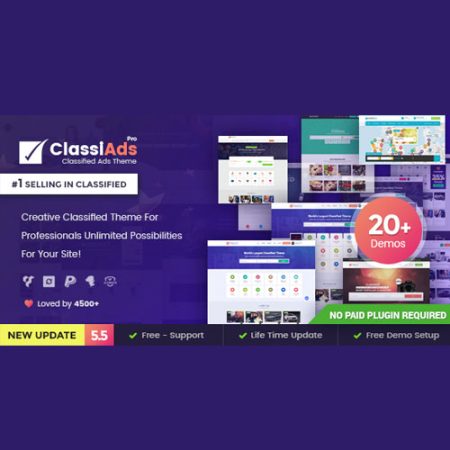 Classiads - Classified Ads WordPress Theme