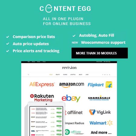 Content Egg - all in one plugin for Affiliate, Price Comparison, Deal sites