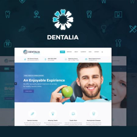 Dentalia - Dentist & Medical WordPress Theme