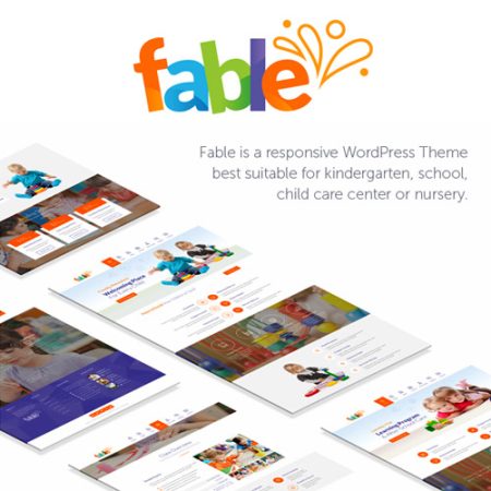 Fable - Children Kindergarten WordPress Theme