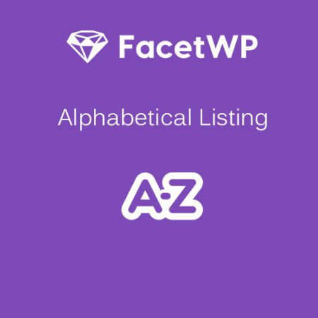 FacetWP - Alphabetical Listing