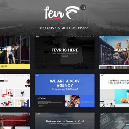 Fevr - Creative MultiPurpose Theme