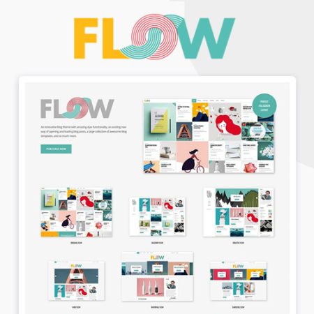 Flow - A Fresh Creative Blog Theme