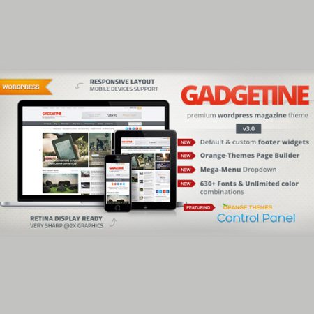 Gadgetine WordPress Theme for Premium Magazine