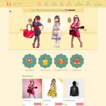 Kids Zone | Children & Kids WordPress Theme