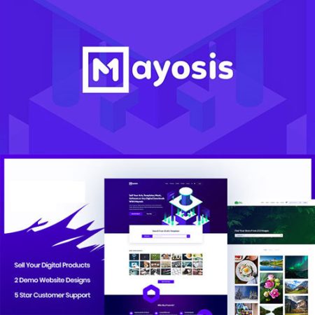 Mayosis - Digital Marketplace WordPress Theme