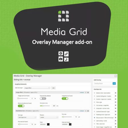 Media Grid – Overlay Manager Add-on - Storewp.net