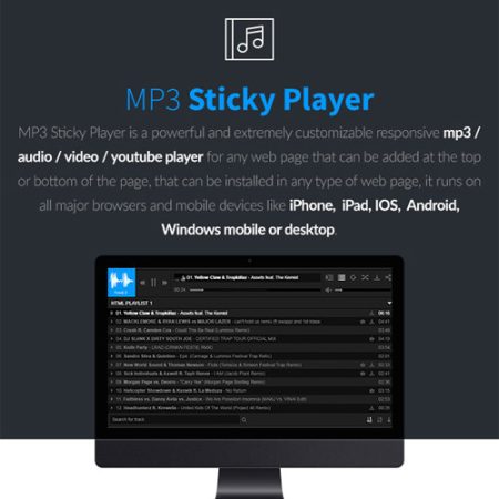 MP3 Sticky Player Wordpress Plugin