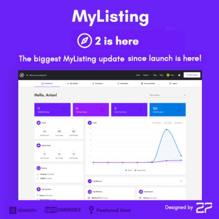 MyListing - Directory & Listing WordPress Theme