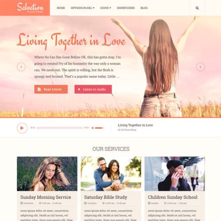 MyThemeShop Salvation WordPress Theme