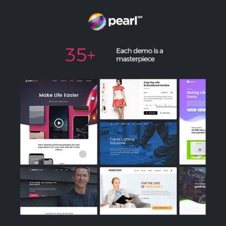 Pearl Business - Corporate Business WordPress Theme for Company and Businesses