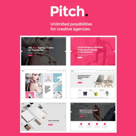 Pitch - A Theme for Freelancers and Agencies