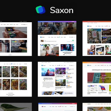 Saxon - Viral Content Blog & Magazine WordPress Theme