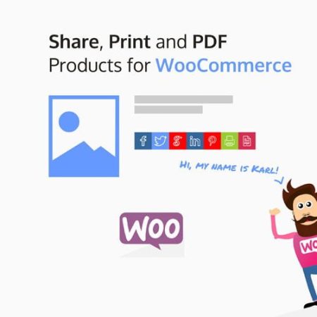 Share, Print And Pdf Products For Woocommerce