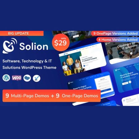 Solion – IT Solutions & Services WordPress