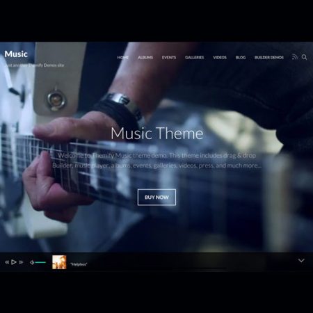 Themify Music WordPress Theme