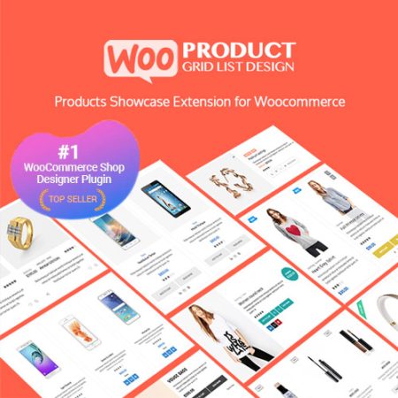 WOO Product Grid/List Design- Responsive Products Showcase Extension for WooCommerce