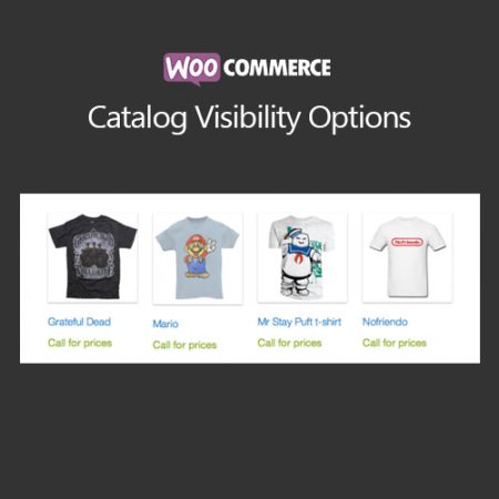 Woocommerce Catalog Visibility Options