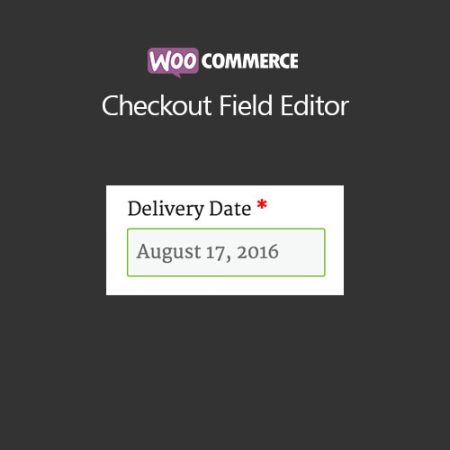 Woocommerce Checkout Field Editor