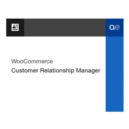 Woocommerce Customer Relationship Manager