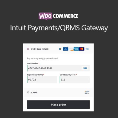 Woocommerce Intuit Payments Qbms Gateway