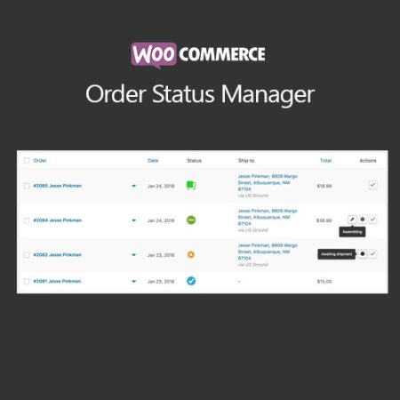 Woocommerce Order Status Manager