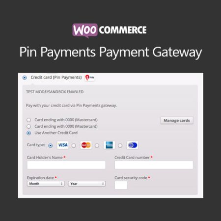 Woocommerce Pin Payments Payment Gateway