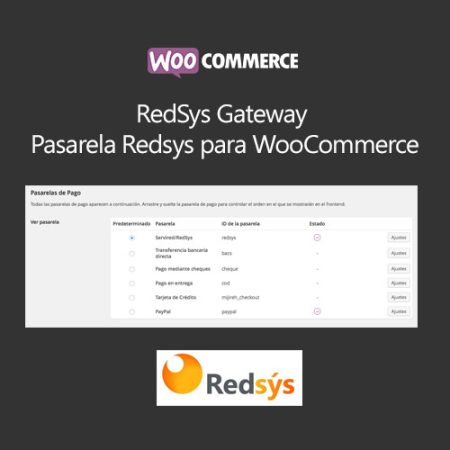 Woocommerce Redsys Gateway