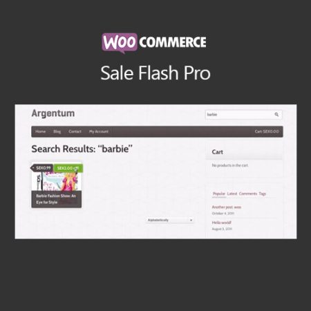 Woocommerce Sale Flash Pro