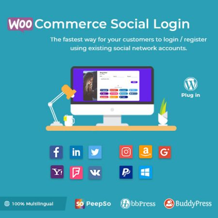 WooCommerce Social Login - WordPress Plugin