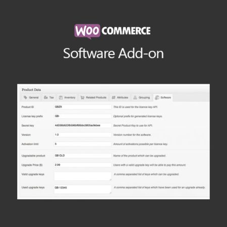 Woocommerce Software Add On