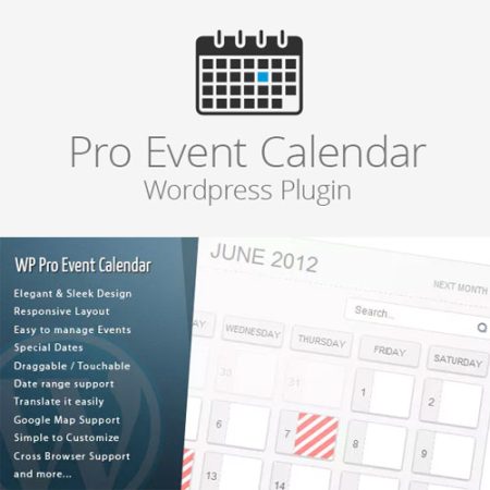 Wordpress Pro Event Calendar