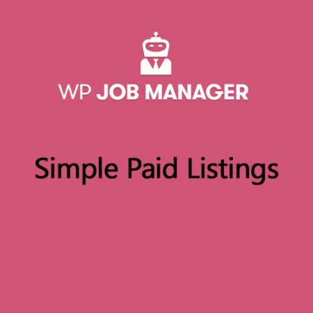 Wp Job Manager Simple Paid Listings Addon