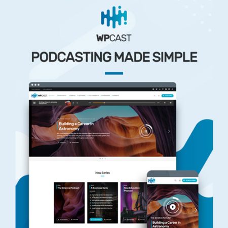 Wpcast - Audio Podcast WordPress Theme