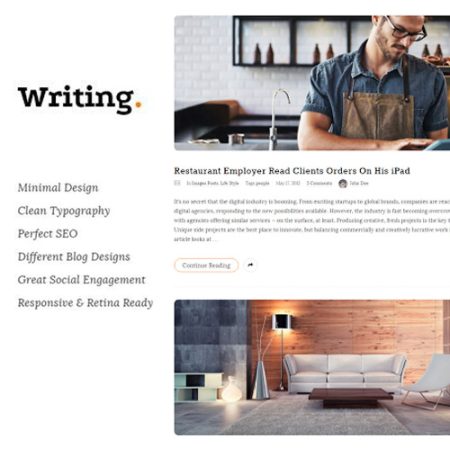 Writing Blog - Personal Blog