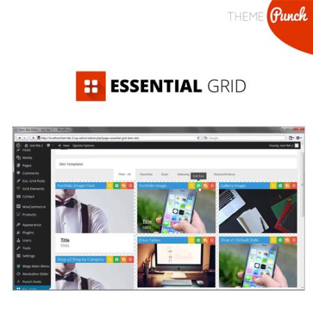 Essential Grid Wordpress Plugin