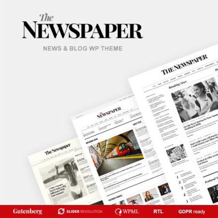 The Newspaper – Magazine Editorial WordPress Theme