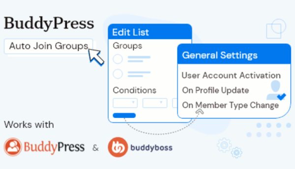 BuddyDev BuddyPress Auto Join Groups WordPress Plugin