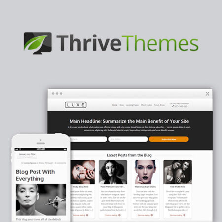 thrive themes luxe wordpress theme